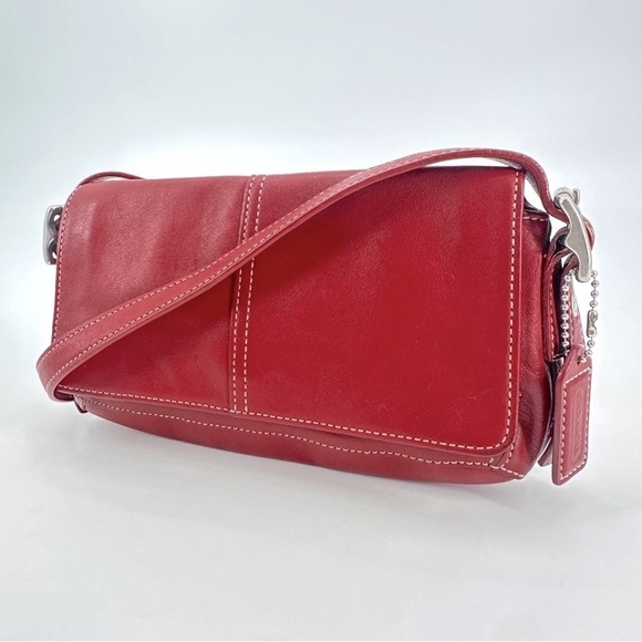 Vintage Coach Legacy Red Mini Crossbody Bag 4280 - Picture 1 of 10